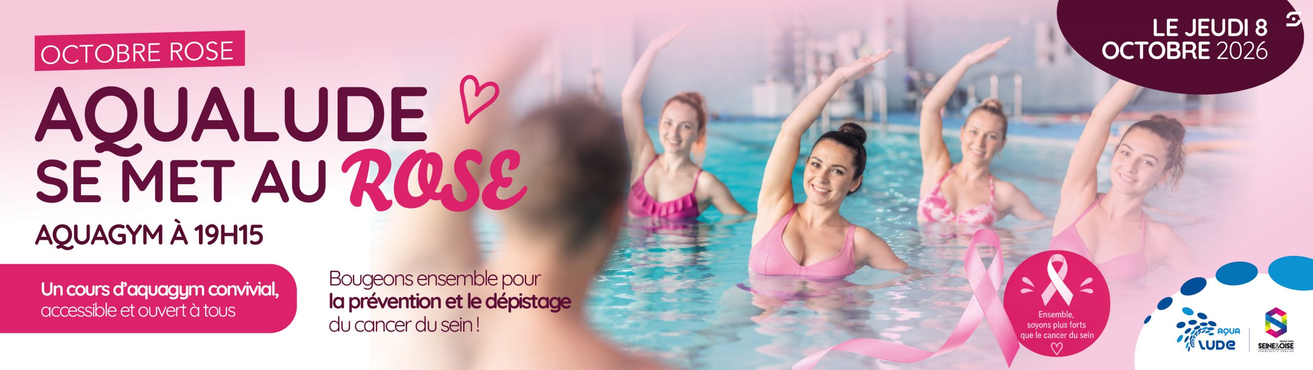AQUALUDE SE MET AU ROSE